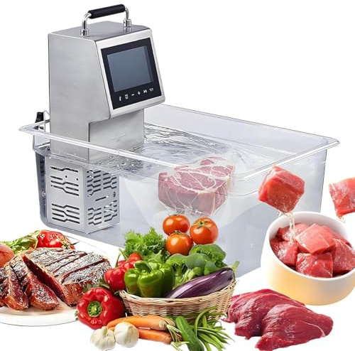 2000w Cocina Sous Vide De Precisión, 80l/Tiempo Máquina Sous Vide Con Circuladora De Inmersión, Control Preciso De Temperatura Y Tiempo, Para Filetes, Filetes De Pescado, Huevos, Albóndigas