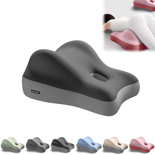 Cojín de glúteos para parejas, cojín de glúteos para mujeres embarazadas, diseño resistente, almohada de cuña de espuma viscoelástica, adecuada para uso doméstico, ideal para sentarse y acostarse