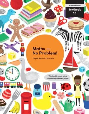 Maths — No Problem! Textbook 1B New Edition (Paperback 2023) Paperback – 1 Feb 2023