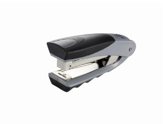Rexel Centor 2100595 - Grapadora de media carga, capacidad para 25 hojas, color plateado y negro