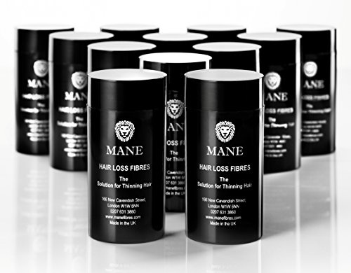 Mane America Hair Loss Fibers (2 Pack) (Grey)