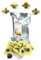 Creano Teeblumen 36 Teekugeln im Tassenformat, Teelini weißer Tee Großpackung, Erblühtee im Bulkpack, Teerosen, Blooming Tea, Flowering Tea