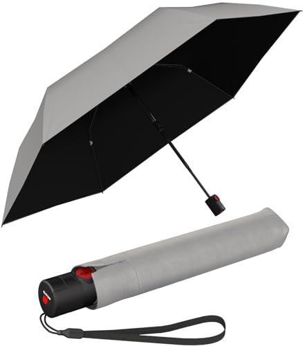 Knirps Taschenschirm U.200 Ultra Light Duomatic mit UV- und Hitzeschutz - stone