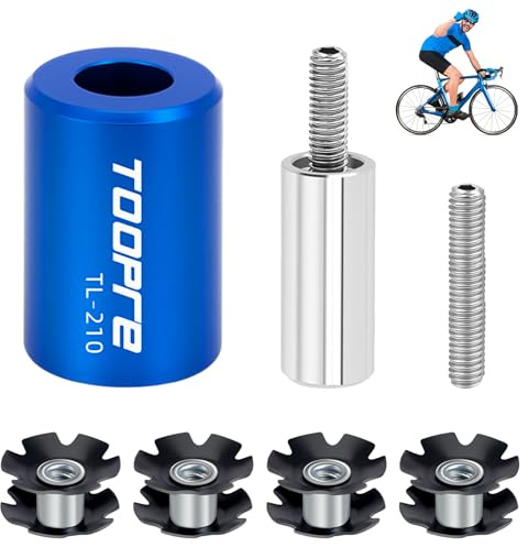 Jortmrd Fahrradgabel Sternmutter Setter, Einbau Mutter Einstellwerkzeug Fahrrad Installation Einstell Reparaturwerkzeug für 22.2, 25.4 und 28.6mm