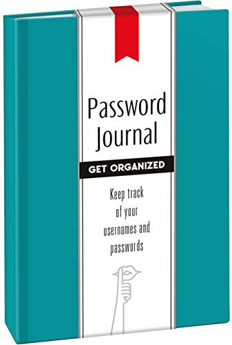 Password Journal: Caribbean Blue