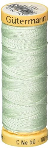 Natural Cotton Thread 110 Yards-Light Silver Green