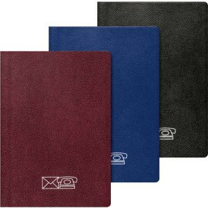 Brunnen 4 x Adressbuch 14,3x20,5cm Sortiert Kunststoff