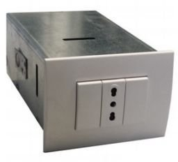 CASSAFORTE INVISIBILE A SCOMPARSA INCASSO PRESA CORRENTE CAMALEONTE 1 CASSETTO