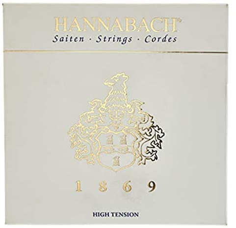 Hannabach, Corde per chitarra classica Serie 1869 Carbon/Gold HT, Set HT - 1869HT