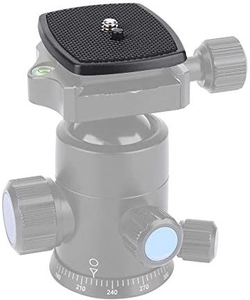 tr quick release plate,Scheda a sgancio rapido Fotocamera Mini Portatile in plastica ABS Scheda di Montaggio a Piastra a sgancio rapido con 1/4 di Vite per Yunteng Vct668 St6(35 * 35 mm)