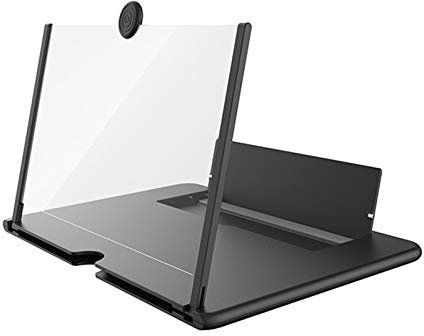 VALINK Cell Phone Screen Magnifier Video Amplifier Smart Phone Bracket Holder Folding 3D HD Magnifying Glass Large Screen