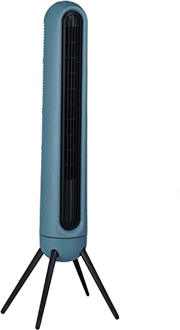 ARDES Ventilador Torre ROCKET Digital Altura Variable Ventilador Vertical 3 Velocidades con 2 Set Patas Intercambiables para Doble altura Control Remoto + Temporizador 9h y Manija Verde Salvia