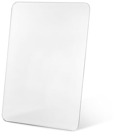 Operitacx Transparentes Glas Mauspad 35 X 26cm Rutschfeste Gaming Schreibtischunterlage Für Büro Und Zuhause Ergonomische Glatte Oberfläche Leicht Zu Reinigen