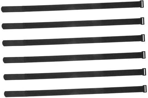 WEKADRIN 6pièces Sangles Réglables De Fixation pour Parasol Lot de Sangles Anti-Vent Et Multifonctionnelles pour Umbrella De Jardin Accessoires Pratiques pour Parasol Et Ombrella De Plage