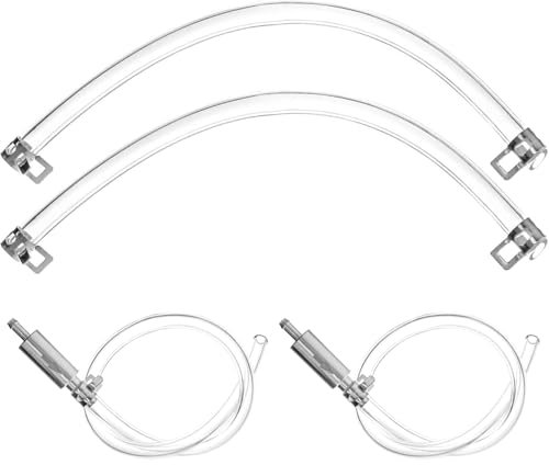 QUIIEOSKIA 1 Pcs Brake Bleeding Kit, Motorcycle Tool Kit,Universal Hydraulic Brake Bleeder Clutch Bleeding Hose with One Way Valve Bleeder Tube for Car Motorbike