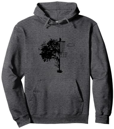 Árbol y Cesta de Discgolf Sudadera con Capucha