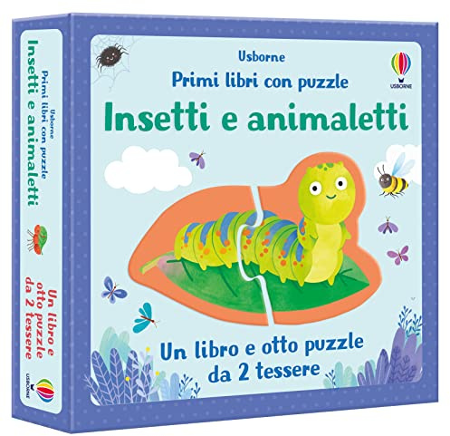 Primi libri con puzzle - Insetti e animaletti