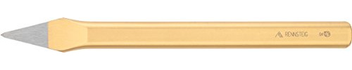 Rennsteig 320 200 1 DIN 6451 Crosscut Chisel, Gold/Silver, 200 x 20 x 12 mm