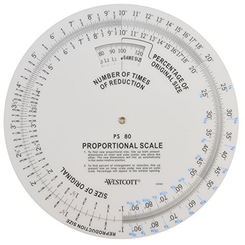 Westcott Scale Measuring Tool (PS-80)
