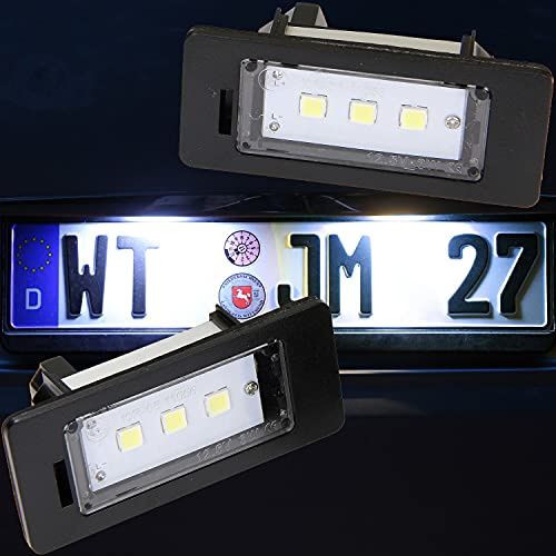 Recambo LED-registreringsskyltbelysning lämplig för BMW 5-serien F10, F11 | X1 E84, F48 |