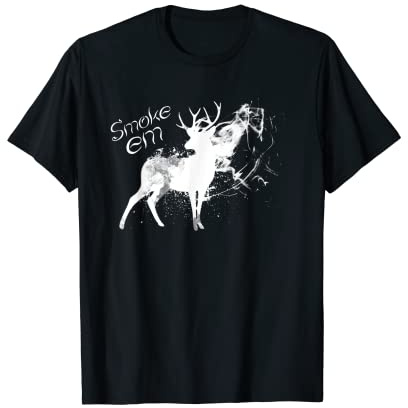 Men's And Women's Smoke Deer Hunting T-Shirt