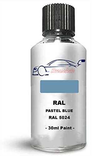 Xtremeauto Touch Up Paint Interior/Exterior RAL 5024 Pastel blue Glossy Finish Interior Scratch Repair: Wall, Cabinets, Trim, Molding, Furniture, Windows, Fascia