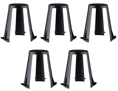 Paulmann 92400 Accessori distanziale per lampade da incasso set da 5 62-90mm nero plastica