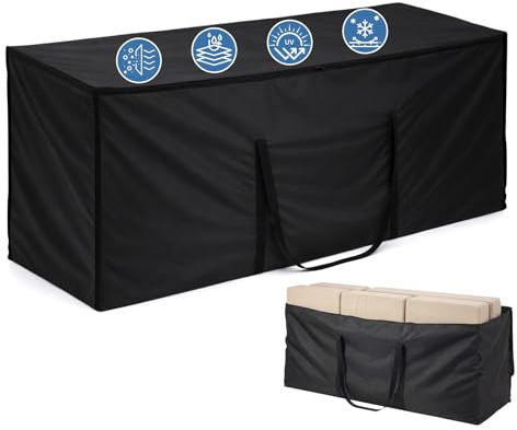 GARPROVM Gran bolsa de almacenamiento XXL, 670 L bolsa para árbol de navidad artificial, bolsa de embalaje, bolsa para mudanzas, tela Oxford resistente al polvo, 173 x 51 x 76 cm