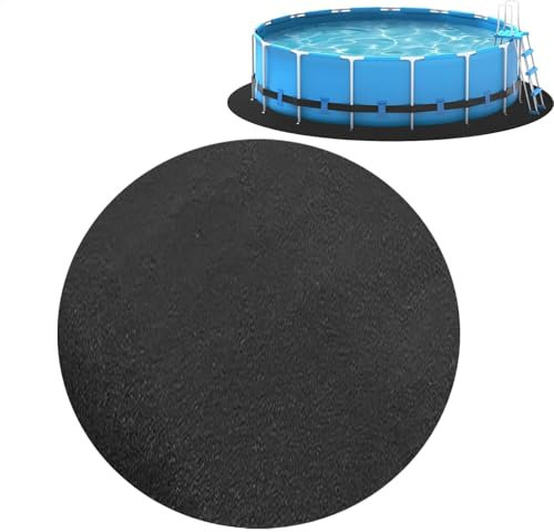 550cm Pool Unterlage Rund Bodenplane Für Pool Poolmatten Schutzboden Poolunterlage En Geotextil Überirdische Pools Schutzmatte Pannensicheres Rahmen Pool Schutzpolster Für Hinterhof Garten Rasen