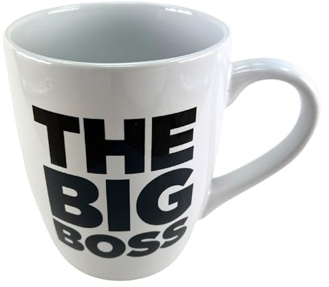 The Jumbo Mug – 11,5 cm di altezza 800 ml tazza regalo in scatola – (The Big BOSS)