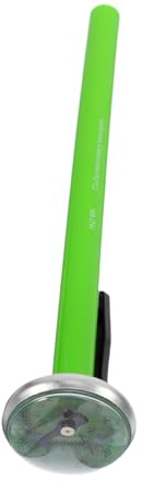 DECOMELODY Termómetro Para Alimentos De Acero Inoxidable Diseño De Termómetro Manual Para Cocinar Carne Para Hornear Leche