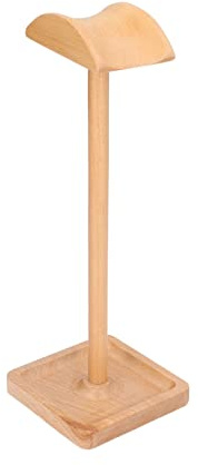 Xiuganpo Support de Casque en Bois, Cintre Ergonomique pour Moniteur de Bureau en Bois Massif pour Le Bureau à Domicile