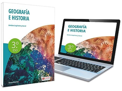 Geografía e Historia 3º - Libro de texto en formato físico de Diversificación Curricular 3º ESO (Cicl-PMAR) - 9788418356780