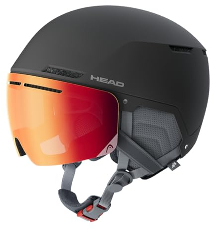 HEAD Women's Cinema PRO W - Casco da Sci e Snowboard, Taglia XS, Colore: Grigio