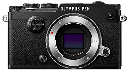 Olympus PEN-F Mirrorless Micro Four Thirds Digital Camera (20MP, Body Only, Black) (Renewed)