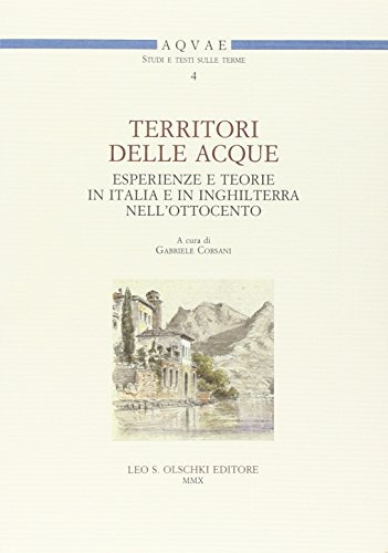 Territori delle acque. Esperienze e teorie in Italia e in Inghilterra nell'Ottocento