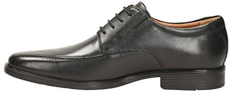 Clarks Herren Tilden Walk Oxford-Schuh Derby, Schwarz, 42 EU
