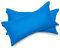 BRIELLE Kissenbezüge aus 100% Baumwolle 40 x 80 cm, Blau - 2er Set - Biber Baumwoll-Kissenbezüge mit verdecktem Reißverschluss, superweich und pflegeleicht
