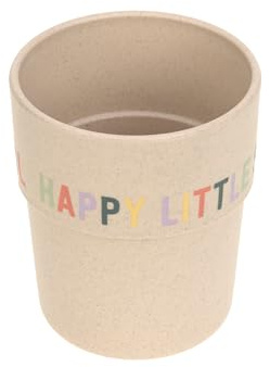 LÄSSIG Taza para niños sin BPA apta para el lavavajillas y el microondas/Mug PP/Cellulose Happy Fruits Cherry