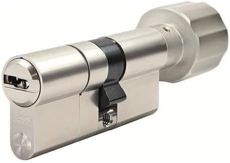 Cilindro de pomo para ABUS Bravus.2500 MX tecnología magnética con tarjeta de seguridad y 3 llaves de seguridad, protección contra taladro/tracción y arrancamiento con función de peligro (K) (30/30)