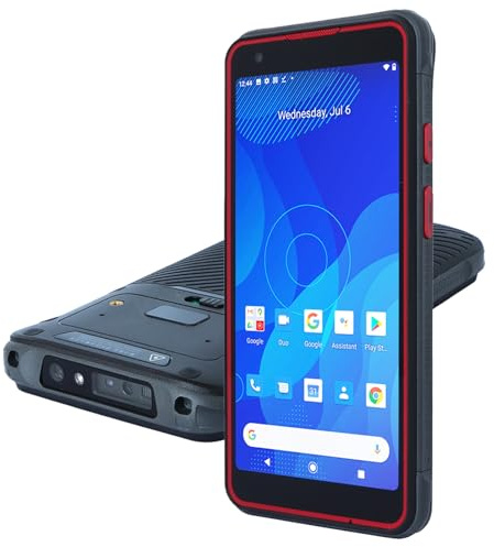 RUGLINE Zebra SE4710 1D Lecteur de codes-barres Android 13 4 + 64 Go, lecteur de codes-barres Android 4G WiFi GPS, batterie 8000 mAh, étanche IP68 pour inventaire d'entrepôt