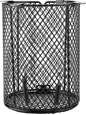 Yechiry Cubierta de Lámpara de Malla Duradera para Reptiles y Mascotas, Protector Térmico para Bombilla de Cerámica, Pantalla de Calefacción Diurna y Nocturna, para Hábitat de Terrario de Tanque de