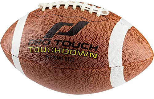 Pro Touch 177127 Touch Touchdown American Football Ball, Braun, 9