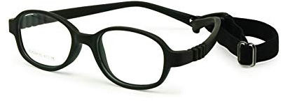EnzoDate gafas para niños, montura de talla 41, Pas de tornillo, optica y gafas monobloque con correa y cordón para bebé, gafas, para niños, vasos sécurisées para chicos y chicas