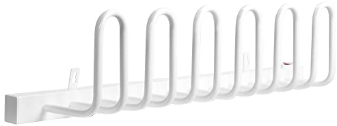 HOMCOM 3 Pairs Electric Shoe Dryer, Wall Mounted Shoe Warmers with Constant Temperature for Boots, Leather Shoes, Socks, White