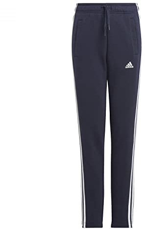 adidas Mädchen Essentials 3-Stripes Pants, Legend Ink/White, 9-10 Years
