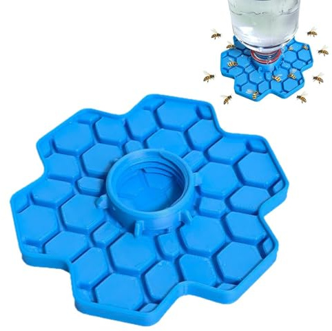 Abbeveratoio per api da giardino, stazione di idratazione resistente alle intemperie, bevitore di riempimento con base antiscivolo, materiale stampato in 3D con facile utilizzo, accessorio da esterno