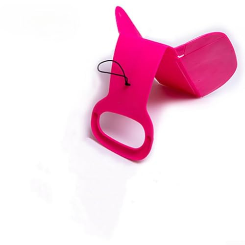 Slitta da sci pieghevole, slitta da neve compatta e portatile, leggera in gomma di plastica, divertimento invernale per adulti e bambini, per neve e sabbia, per flessibilità (C)