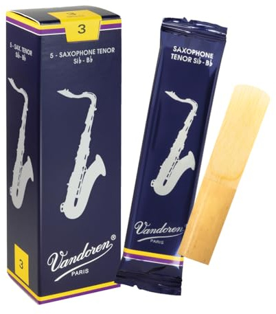 Vandoren SR223 Scatola tradizionale di 5 ance per sassofono Tenor n.3
