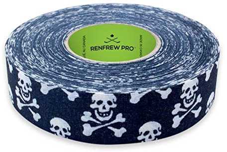 Renfrew Pro Skull & Crossbone Patterned Cloth Hockey Tape